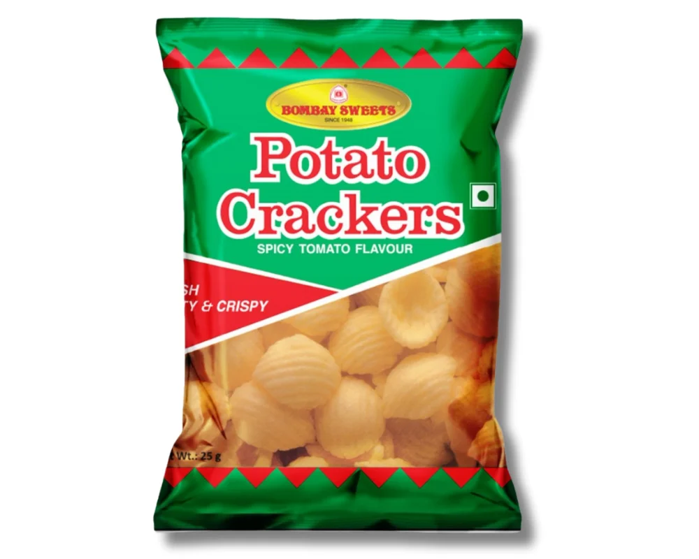 Bombay Sweets পটেটো ক্র্যাকার্স 25 gm