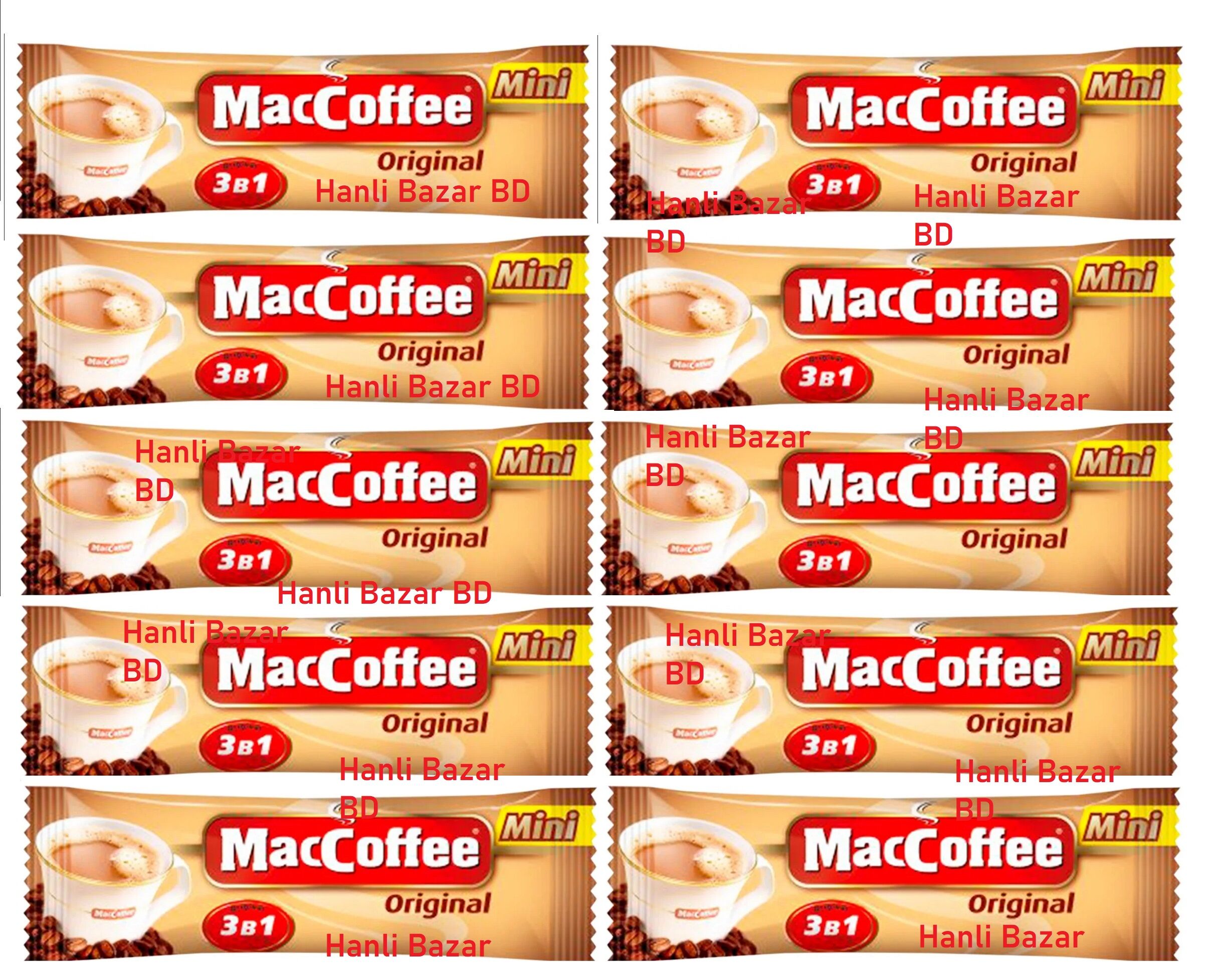 MacCoffee থ্রি ইন ওয়ান কফি 20 pcs