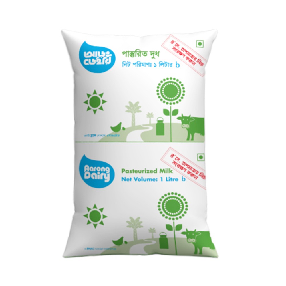 Aarong Dairy ইউএইচটি দুধ 1 litre