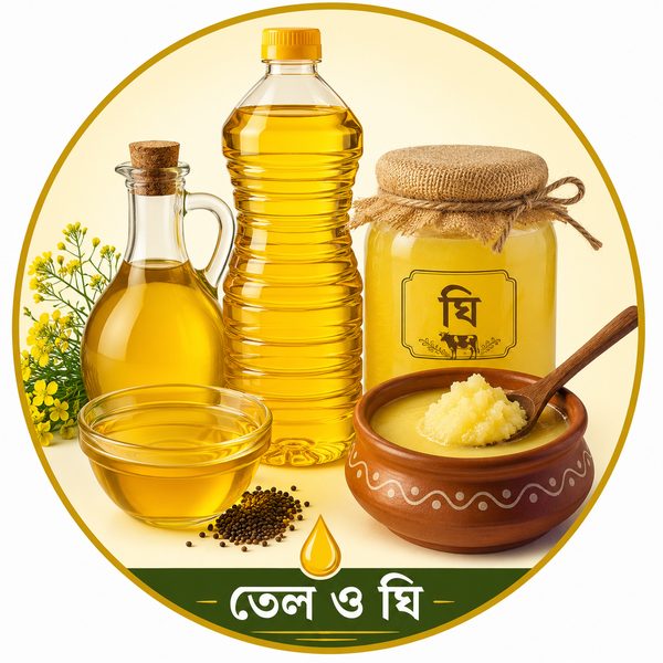 🧈তেল ও ঘি