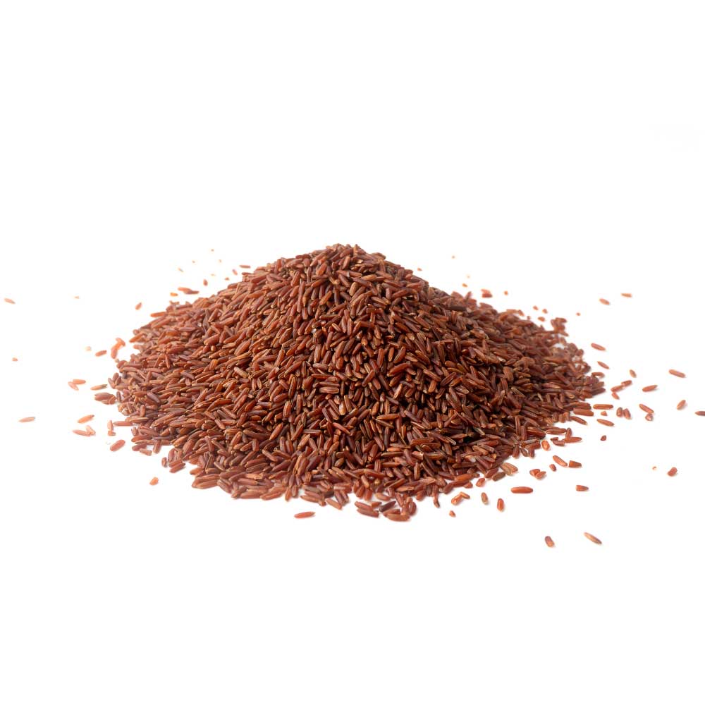 ঢেঁকি ছাঁটা লাল চাল